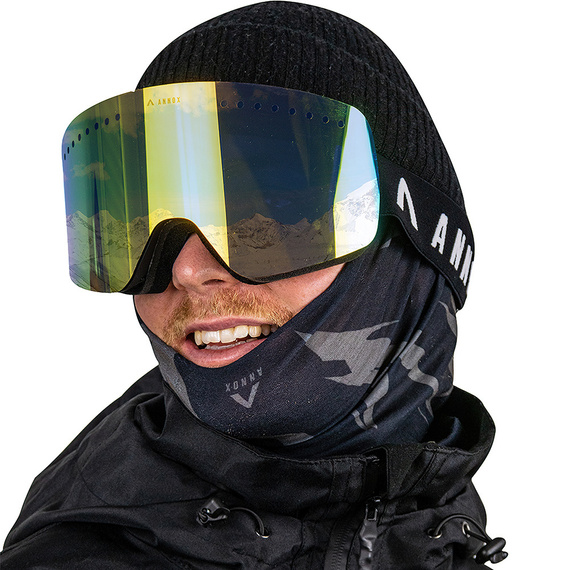 Snowboardové a lyžařské brýle Annox Flight Frameless RevoGold