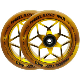 NKD Goat Stunt Scooter Wheels Gold 110 mm
