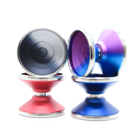 Kovové yoyo pro Advanced YoYoFactory BiMetal Blue/Purple