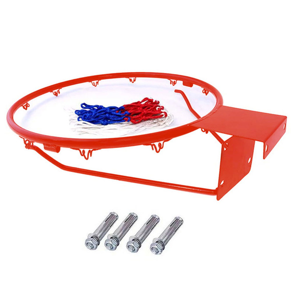 Kosz do Koszykówki Story Quickrim Basketball Rim Czerwony 45 cm