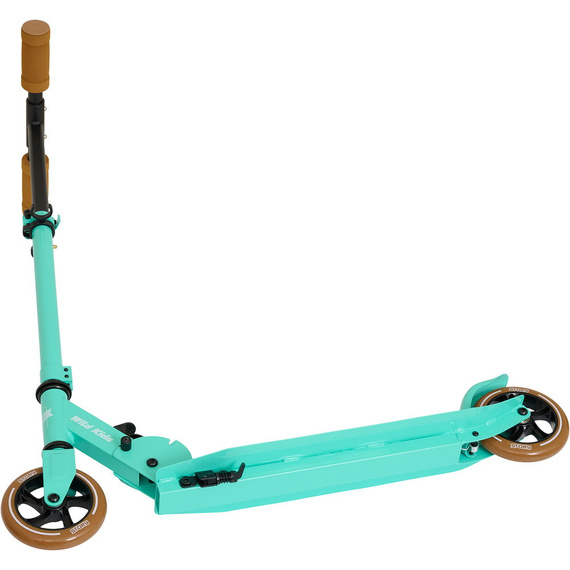 Hulajnoga Miejska Transportowa dla dzieci i młodzieży Story Wild Kids Miętowy wys. 73–85 cm