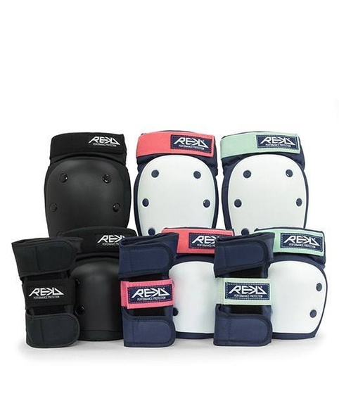 Ochraniacze REKD Heavy Duty Triple Pad Set Niebiesko Miętowe