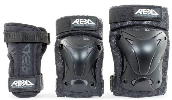 Ochraniacze REKD Recreational Triple Pad Set XS Czarne