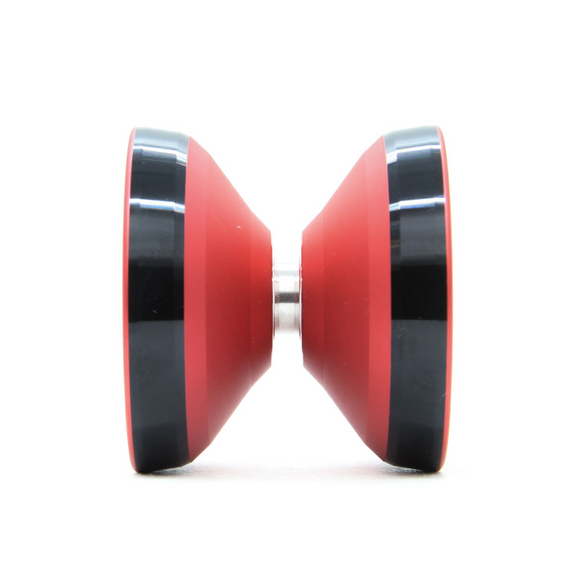 Yoyo dla zaawansowanych YoYoFactory Miracle Monometal Czerwono-Czarny (Bi-Metal Styling)