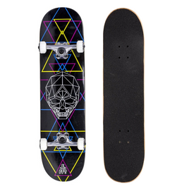 ENUFF GEO SKULL COMPLETE skateboard Black 8.0"