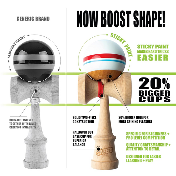 Kendama Sweets Kendama Prime Sport Stripe Racer