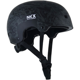 Kask Na Deskorolkę Hulajnogę NKX Brain Saver Czarny Camo