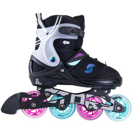 Story Motion Nastavitelné inline brusle Black/Blue/Pink