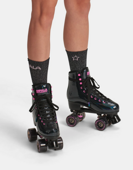 Impala Quad Skate Black Holographic