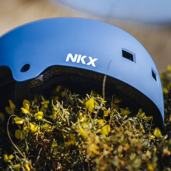 Skateboardová helma NKX Brain Saver Navy S