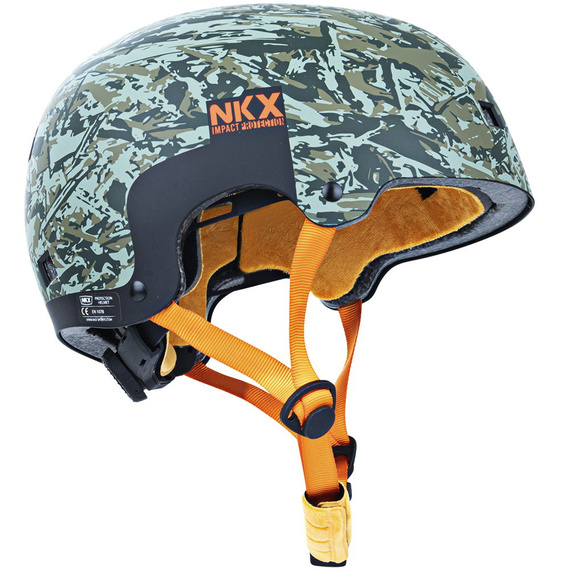 Skateboardová helma NKX Brain Saver Camo