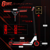 NKD GOAT Stunt scooter Bílý a červený wys. 83 cm