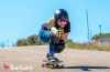 Trucki do longboardu Paris V3 180 mm 50° Longboard Trucks Crystal Blue