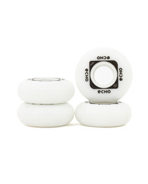 Kółka do rolek agresywnych Echo Flow Aggressive Wheels Biało-Czarny 60 mm 90A
