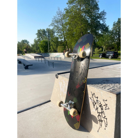 Kompletní skateboard NKX Rasta Royal Series Lion 8,25"
