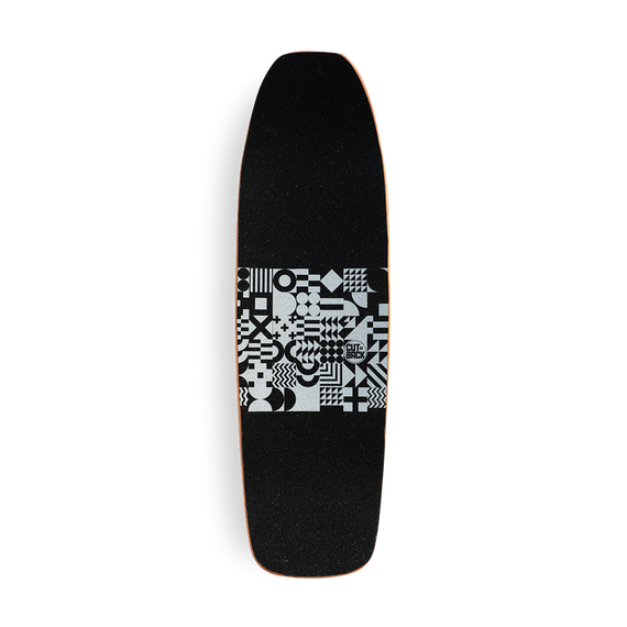 Surfskate Cutback board - B&W 32"