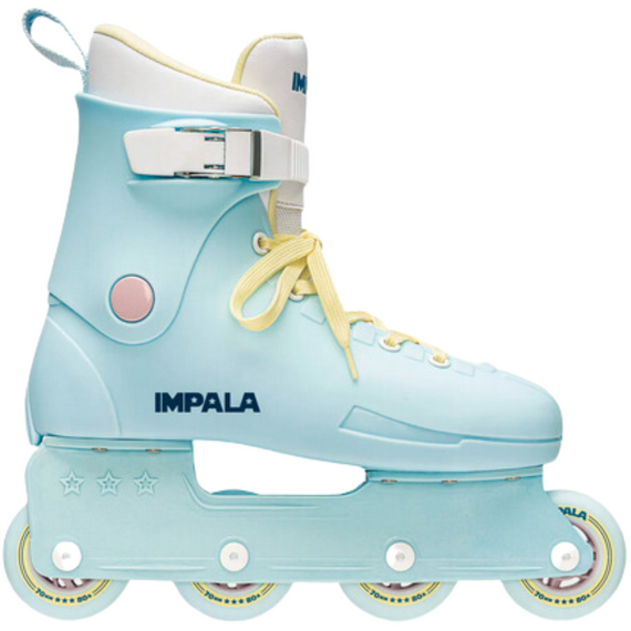 Inline brusle Impala Lightspeed Rekreační kolečka modrá a žlutá