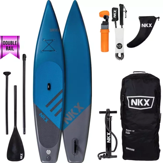 SUP nafukovací turistické prkno NKX Flash 12'6 Blue