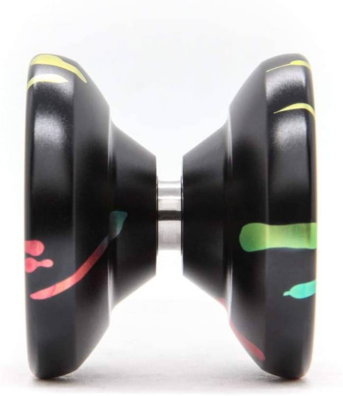 Kovové yoyo pro pokročilé uživatele YoYoFactory Shutter Splash Black Rainbow