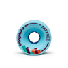 Orangatang Fat Free Wheels Blue 65mm 77A longboardová kola