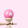Kendama Krom POP LOL Pink