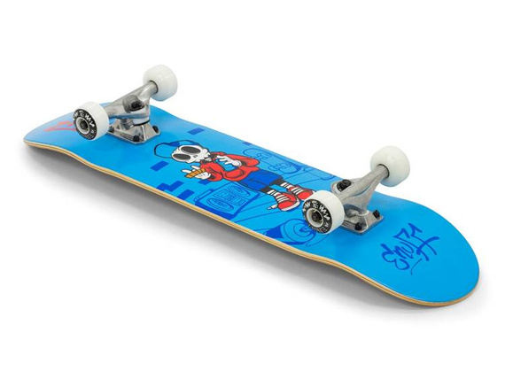 ENUFF SKULLY Complete Skateboard Blue 7.75"