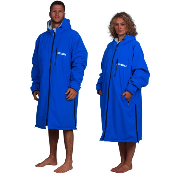 Pončo Pončo bunda Story Change Župan Blue