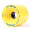 Orangatang In Heat Longboard Wheels Yellow 75mm 86A