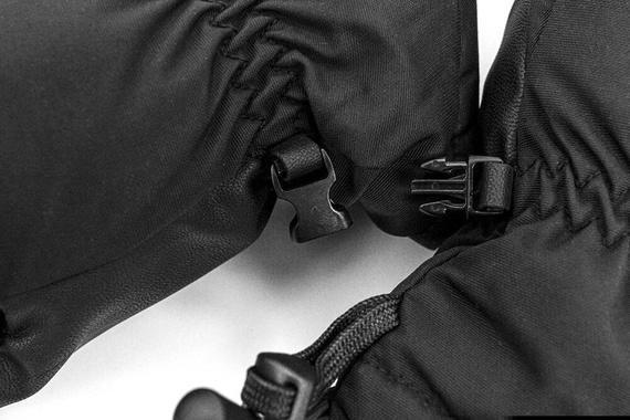 REKD Icon Over Cuff Snow Mitts M Black