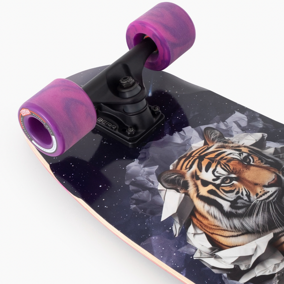 Cruiser skateboard LandYachtz Tugboat Space Tiger 30"