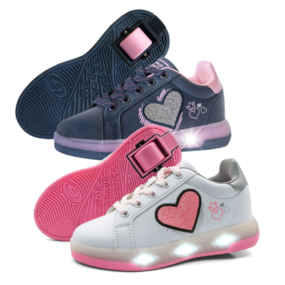 Breezy Rollers Blast White-Pink Boty