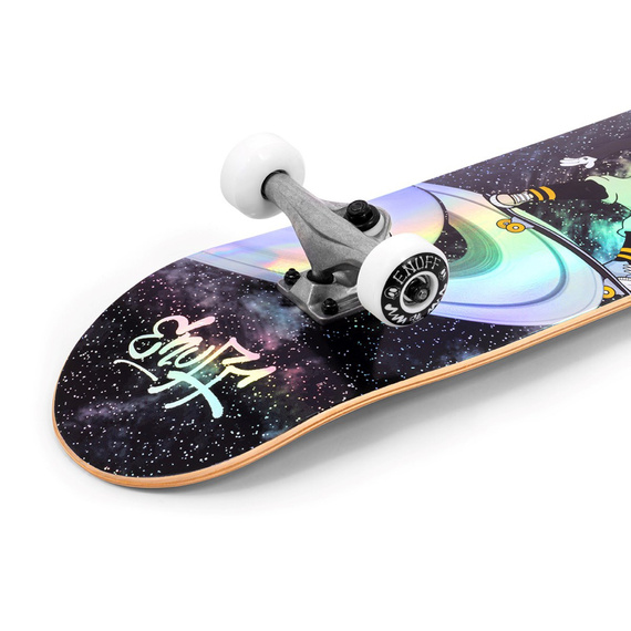 Skateboard Enuff Skully Hologram Mini Complete Black 7.25"