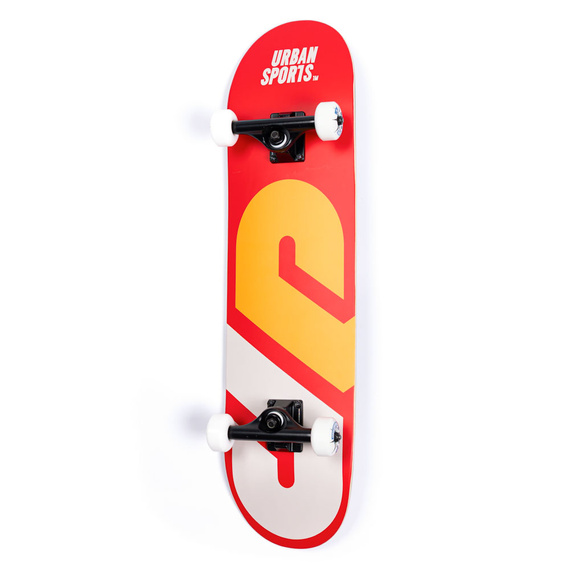 Kompletní Urban Sports Červené logo Skateboard 8.0"