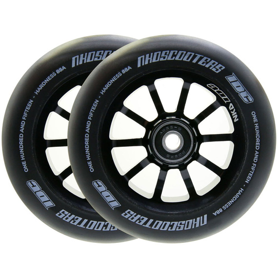 NKD IDC Stunt Scooter Wheels Black 115 mm