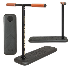 NKD PRO 7,5" Trampolína Scooter Černá a limetkově zelená wys. 60-90 cm