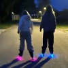 Rolki regulowane Story Midnight Adjustable Inline Skates Czarno-Różowy LED