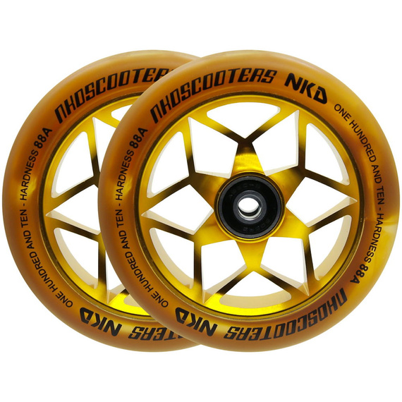 NKD Goat Stunt Scooter Wheels Gold 110 mm