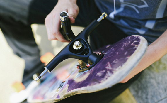 Longboardové trucky Paris V3 180 mm 50° Longboard Trucks Matte Black