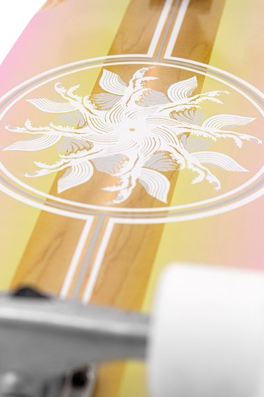 Mindless Wake Surf Skate Board Pink 35"