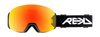 REKD Ascent MagSphere Snow Goggle Kit Black/Chromatic Torch M/L snowboardové a lyžařské brýle