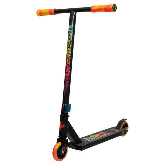 Hulajnoga Wyczynowa Story Blade Stunt Scooter Czarno-Tęczowy wys. 75 cm