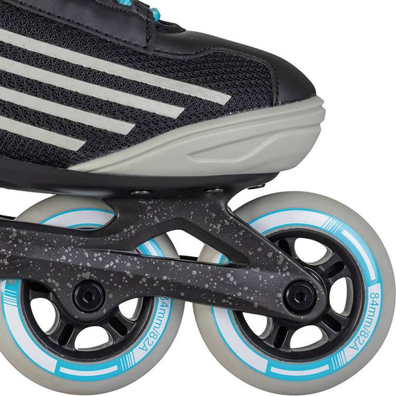 Rolki Uniwersalne Inline STORY Shockwave Czarno-Szare