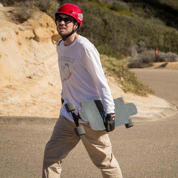 Longboard LandYachtz Top Cat 37 Fade 37"