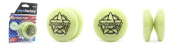 YoYoFactory Fluorescentní yoyo Spinstar GLOW Yellow