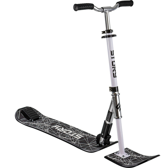 Hulajnoga Wyczynowa na śnieg Story Deluxe Snow Scooter Biało-Czarny 83-94 cm