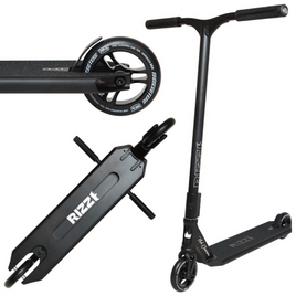 NKD RIZZ Stunt Scooter Black 81 cm