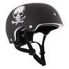 NKX Brain Saver Skateboardová helma Black Skull 
