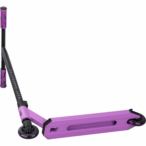 Hulajnoga Wyczynowa Aluminiowa Lekka dla młodych riderów NKD Next Generation Fioletowy wys. 79,4 cm