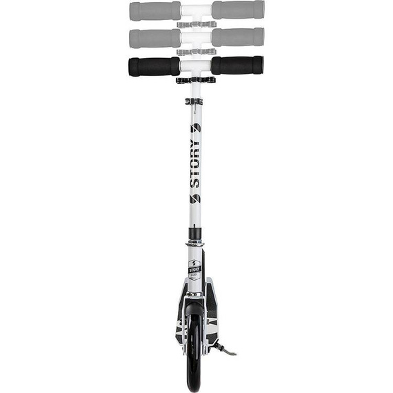 Přepravní koloběžka s velkými koly Story Urban GO! Bílá