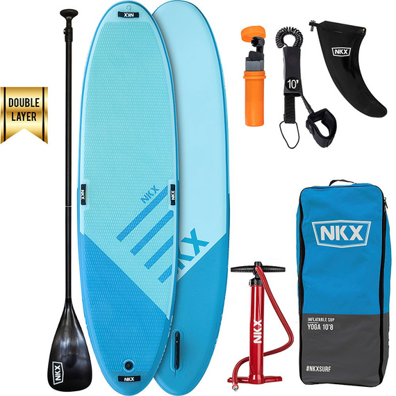 SUP nafukovací turistické prkno NKX Fitness Blue 10'8